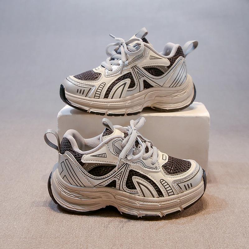 

Дитяча мода Four Seasons Дихаюче повсякденне взуття Діти Біг Спорт Студенти Дівчата Трендові Зручні кросівки 37 чорний