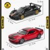 MSZ 5-inch Alloy Car Model Dodge Challenger Rebound Function Static Model Alloy Die-casting Car Model Collection Gift Toy