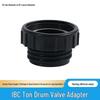 IBC Tote Accessories: Plastic Valve Conversion Connector with Male Thread, 60mm Coarse To Internal Thread Reducer