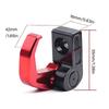 Universal Motorcycle Handlebar Mounting Bracket Motorbike Foldable Aluminum Hanger Hook For Scooter Storage Accessories