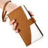 For Samsung Galaxy A17 5G/A17 4G/A26 5G Case Zipper Wallet Color Splicing Leather Flip Phone Cover with Straps
