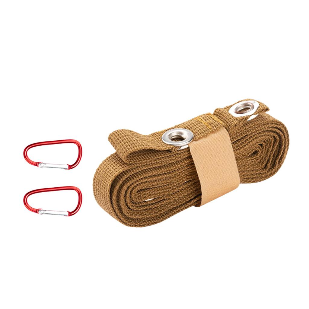 Tent Awning Extension Belt Draw Rope Hang Cord Tent Accessories Tree Strap Clothesline for Dinnerware Camping Lamp Hiking BBQ