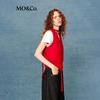 MO&Co. Women's V-Neck Lamb Wool Knit Vest