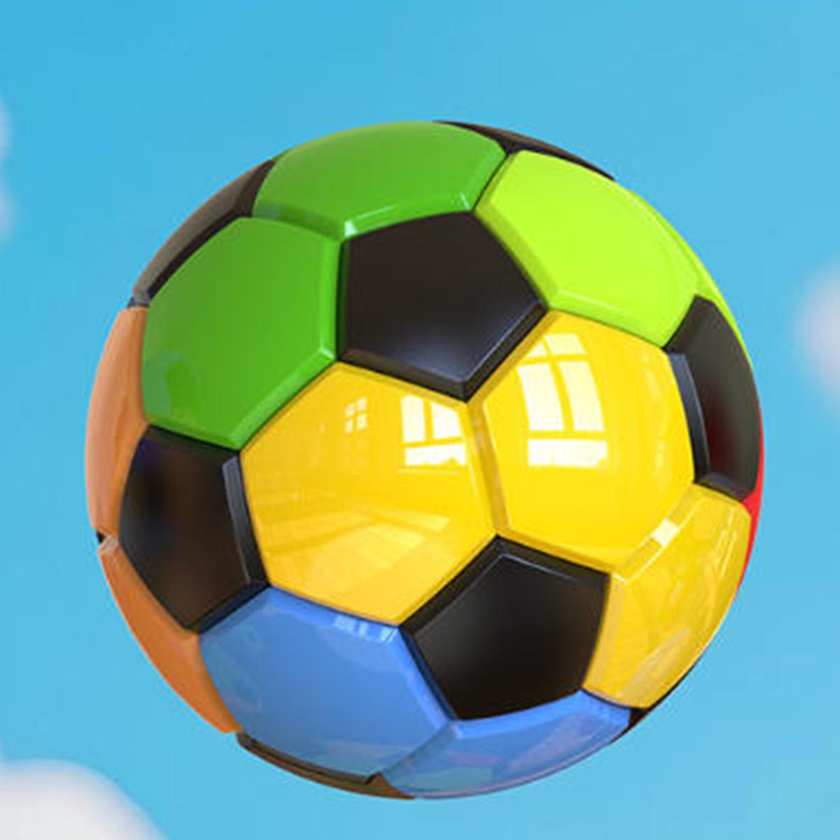 

Magnetic Football Magic Cube Intellectual Development Magnetic Rainbow Ball Concentration Training Children Decompression Toys