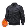 Men's Retro MA1 Flight Jacket - Casual Military Baseball Outerwear for Spring and Autumn