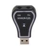 Bluetooth 5.0 Sender Empfänger 2 in 1 RGB Umgebungslicht USB Bluetooth 5.0 Adapter für TV Heimstereoanlage