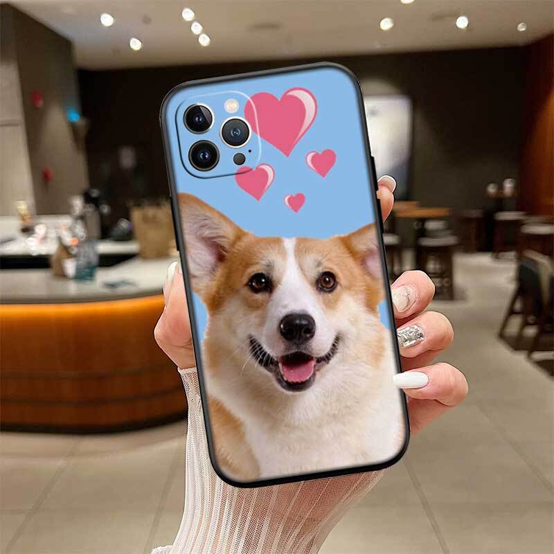 Cute Corgi dog Phone Case for Redmi Note 12 12S 12C 13 13C 13R 14 14S 14R 14C 11A 13X A3 A3X A4 A5 Pro Max Plus