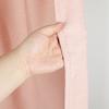 Luxury Linen Shower Curtain with Hooks Bathroom Waterproof Thick Fabric Bath Curtains Bathtub Large Bathing Cover