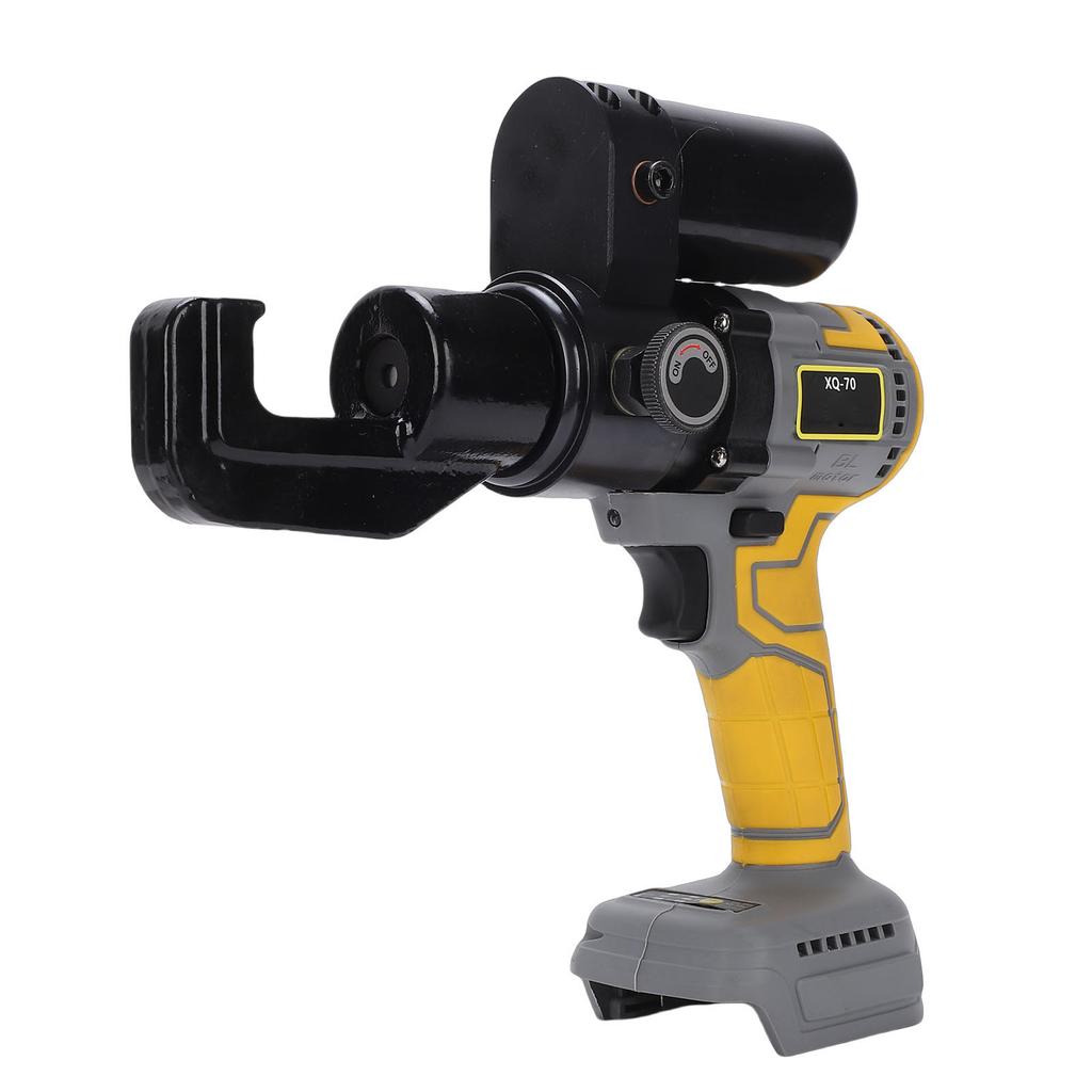 Electric Hydraulic Cable Lug Crimping Tool Non Slip 360° Rotatable Head 45KN Powerful Hydraulic Crimper Pliers for Copper Aluminum Wire Crimping In T