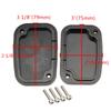 Motorcycle Front Rear Brake Reservoir Master Cylinder Covers For Harley Touring Road King Electra Street Glide FLH FLRT V-Rod