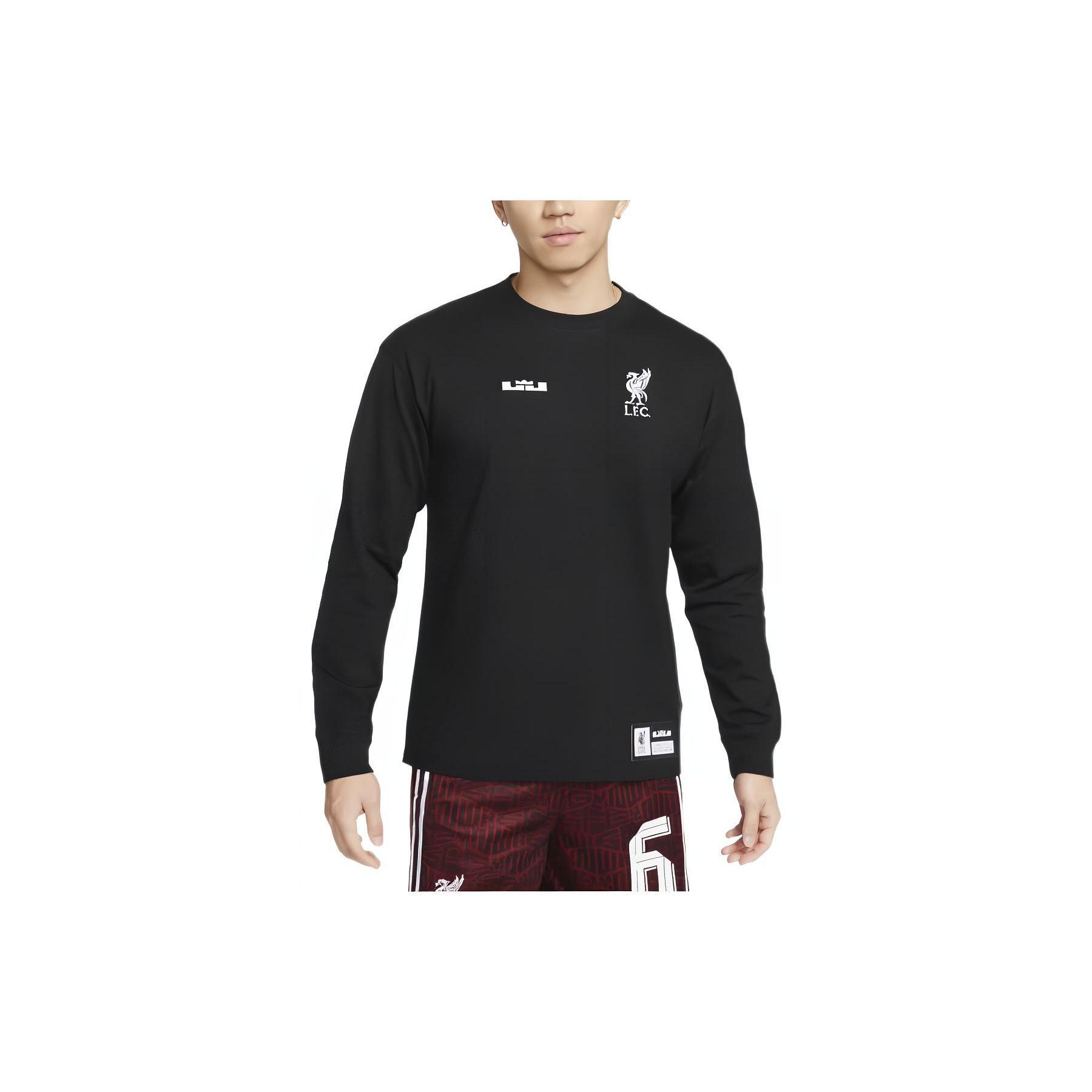 

Новая футболка Nike x Lebron James X Liverpool Dri Fit Мужская Черная FD4025-010 L