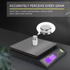 Accurate Food Weighing Scale with LCD Display Rechargeable Digital Food Scale Electronic Weighter for Cooking and Baking