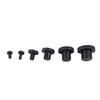 10Pcs Solid Rubber Hole Caps 3-12mm High Temperature Resistance Seal Hole Plugs