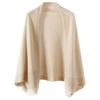 Ladies' Fashionable Cashmere Shawl Paired With Warm, Fashionable And Stylish High-end Knitted Cape -use Scarf