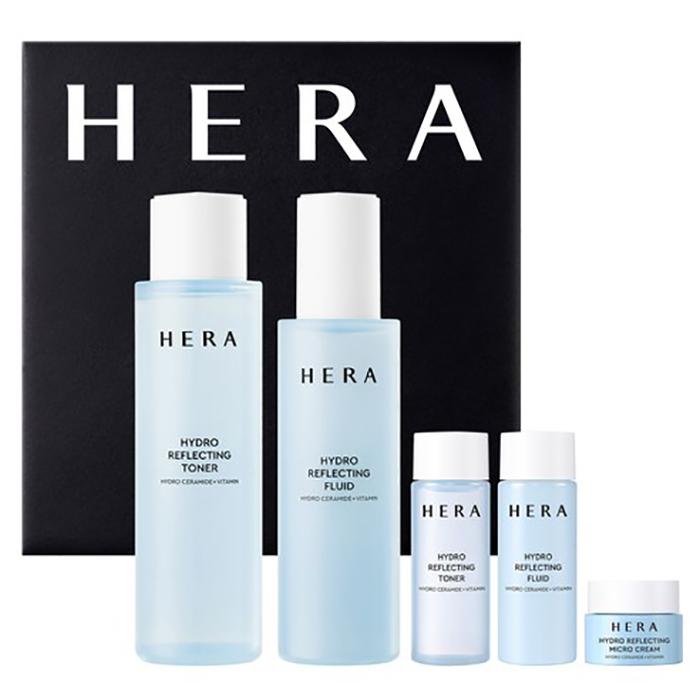 

Hera Hydro Reflecting 2-Step Skincare Set – Intense Hydration, Radiance Boost & Moisture Barrier Care, Korean