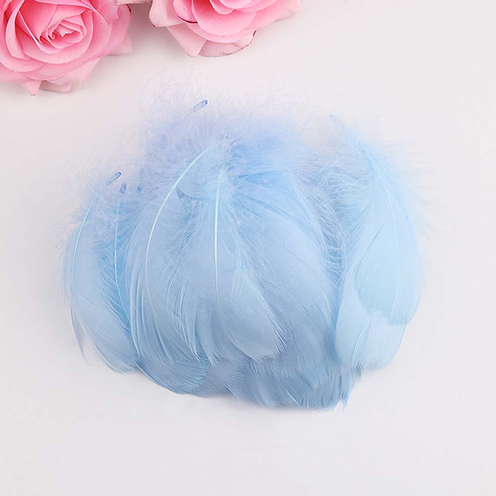 Goose Feather 6cm~11cm For Beautiful Decoration Handicraft Gift Box DIY 50/100/150pcs Colorful Goose Feathers