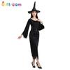 Halloween Character Parody Party Short Sleeve Sexy Black Witch Game Uniform Temptation Costume