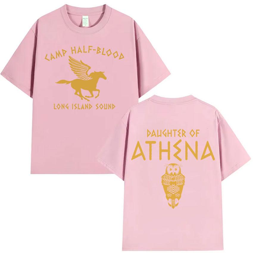 Percy Jackson Camp Half Blood Long Island Sound T Shirts Men Women Summer Fashion T-shirt Harajuku Cotton Short Sleeve T-shirts