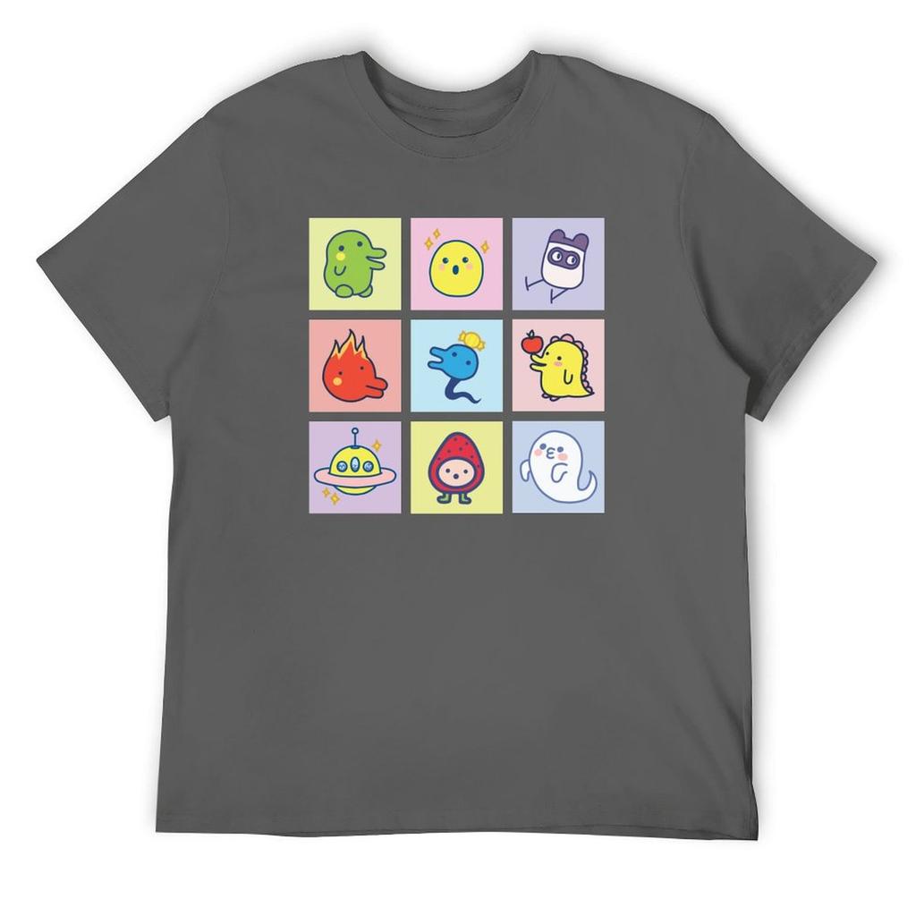 Japanese Custom Tamagotchies Kuchipachi T Shirts Unisex Women Soft Cotton Tees Tshirt Short Sleeve Fashion Tshirt Clothes