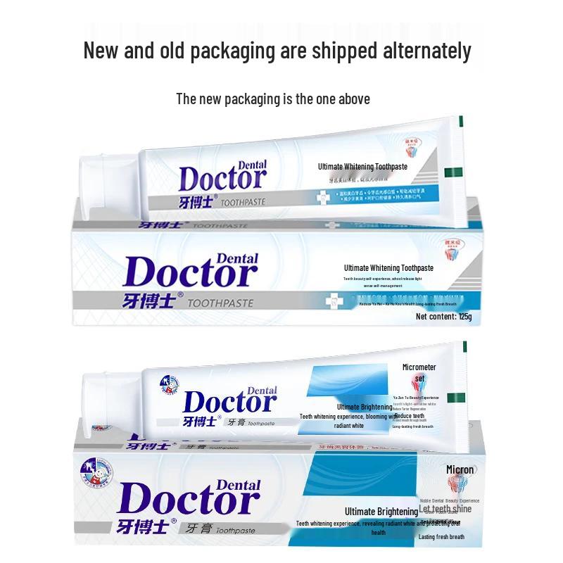 Dr. Dental Plant Extract Complete Care Gum & Whitening Toothpaste Set