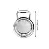 Metal Foldable Phone Holder 360 Degree Rotation Stand Double Finger Ring Round Cellphone Universal Portable Metal Kickstand