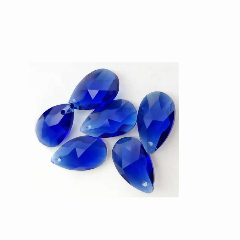Wholesale lots Faceted Hole Crystal Glass rhinestones Teardrop loose beads jewelry Jewelry beads accessories 8X12/10X14m