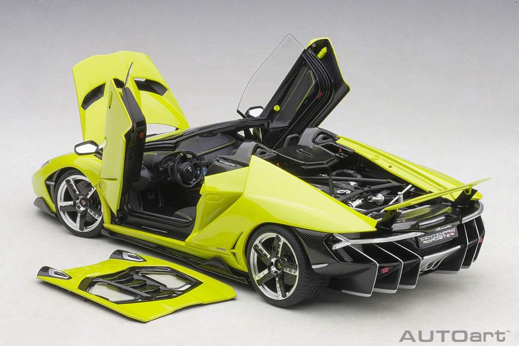 AUTOart Lamborghini Centenario Roadster světle zelený hotový produkt 1/18