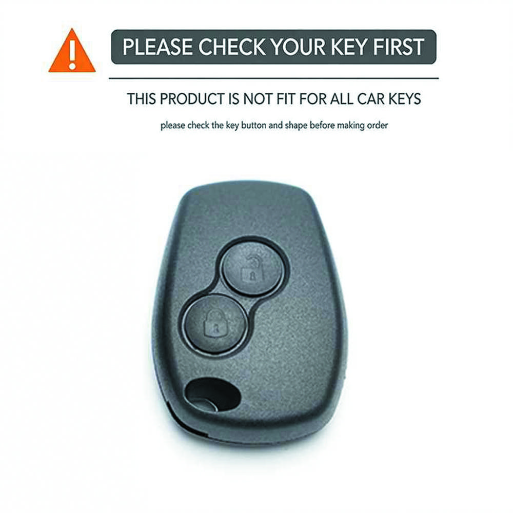2 Buttons Remote Key Shell Case Fob Cover Silicone Key Fob Protector For Renault Modus Clio 3 Twingo Kangoo