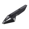 Upgrade Your For Click 150125 with This Black Carbon Fiber Exhaust Pipe Cover