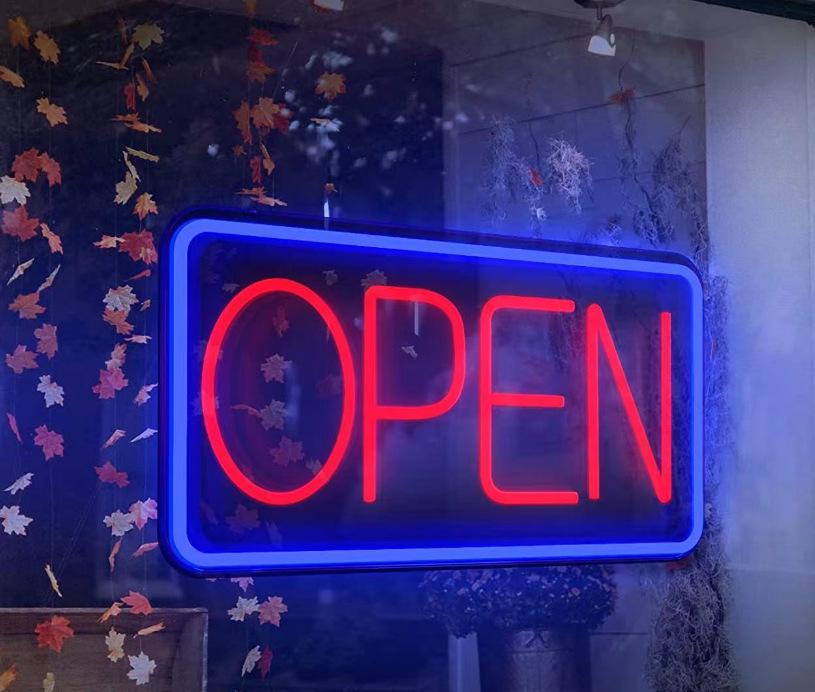 

Neon Open Sign - Business Decorative LED Light 5V USB (Dimmable)