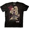 Ripple Junction Naruto Shippuden Men's Short Sleeve T-Shirt Gaara Sand Kanji Framed Crew Neck Officially Licensed(1)