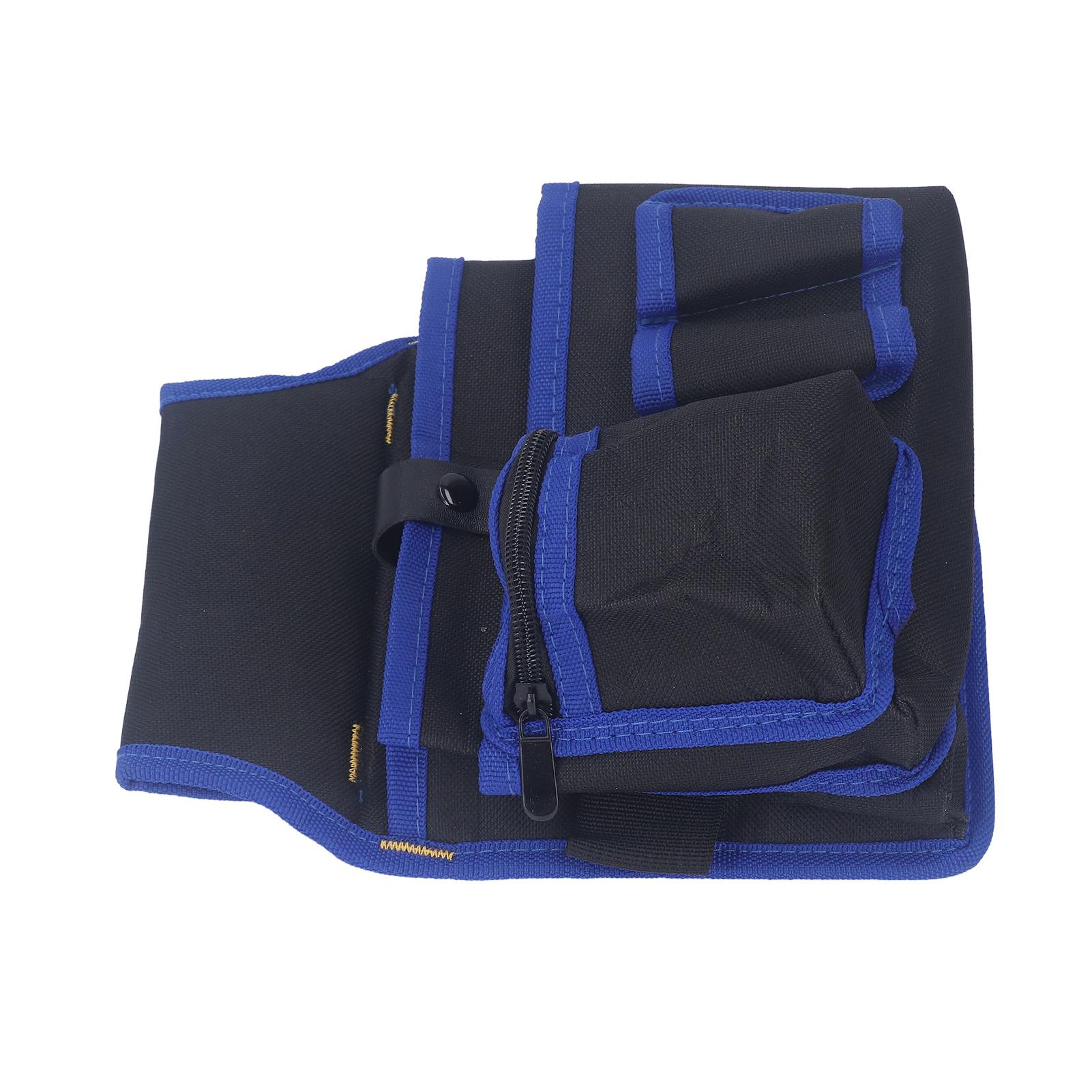 

Сумка на пояс электрика Органайзер для инструментов для технического обслуживания Водонепроницаемая ткань Оксфорд Множество карманов Инструмент общего назначения