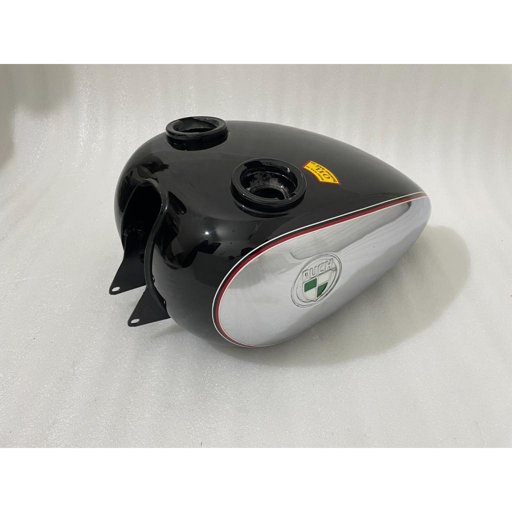 PUCH 250 TF 1952 250Cc Black & Chrome Steel Petrol Fuel Tank With Cap |Fit For