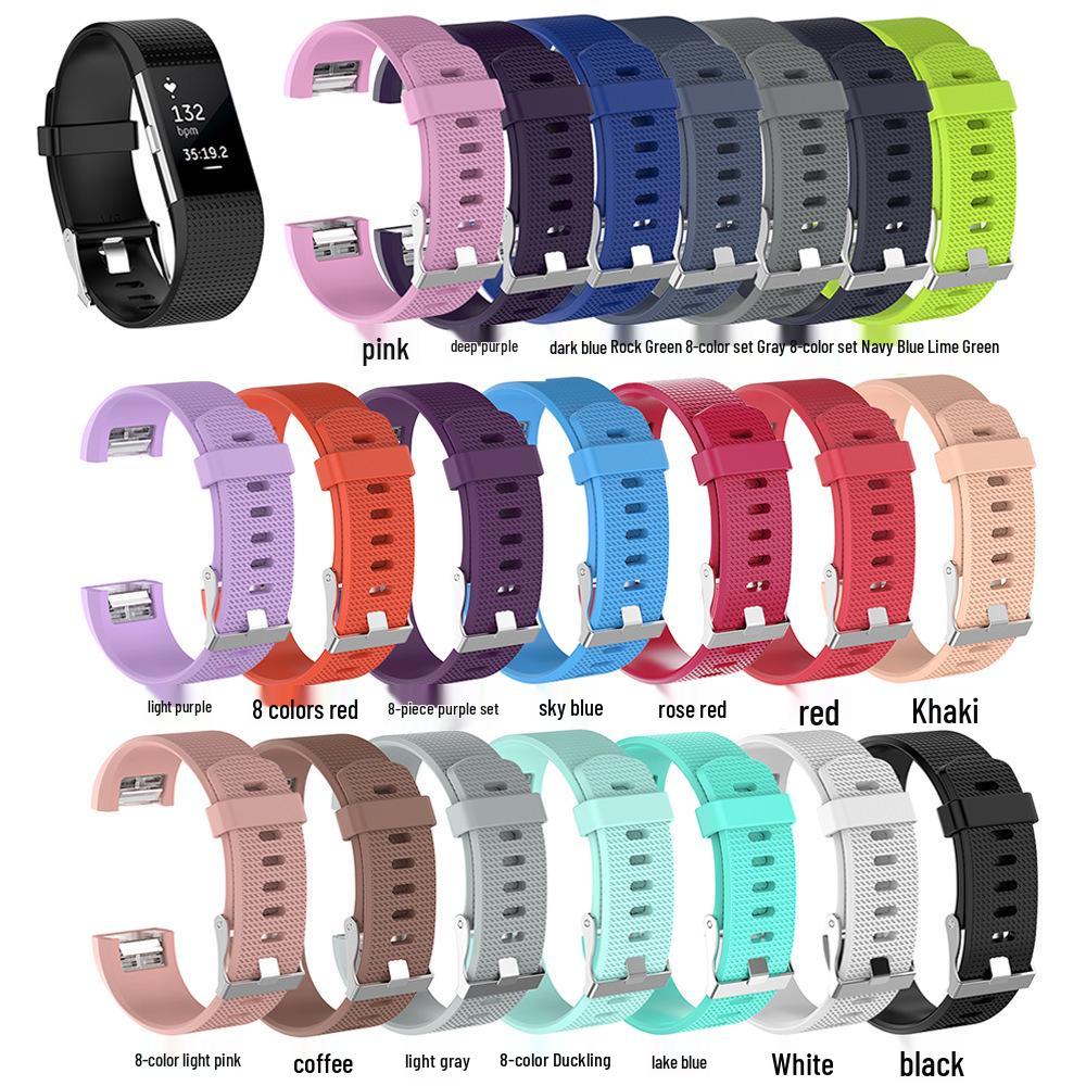 Fitbit Charge 2 Checkered Silicone Replacement Strap