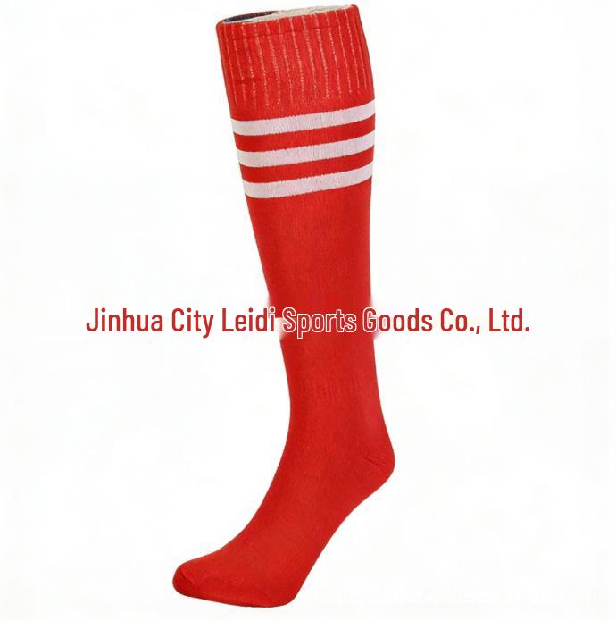 Children's and Adult Over-the-Knee Cheerleading Cotton Socks – Customizable, Thickened Design for Sports & Youth Activities