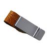 W89C Leather Pen Holder with Clip Notebook Pen Holder Leather Pen Sleeve for Journal