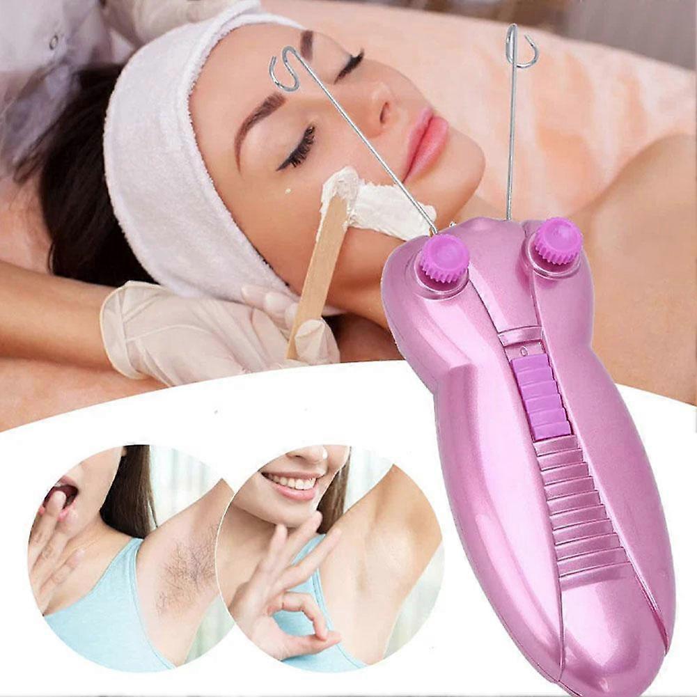 Depiladora Eléctrica para Hilo de Algodón Depilador Facial con Enchufe UE