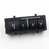 Black Scratch Resistant Replacement Parts For Interior Clear View Window Switch Closer For Car Door