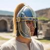 Eomer Başbuğ Kask LOTR Yüzüklerin Efendisi Kask Süvari, Rohan Kaskı LARP, Şövalye Kaskı Çelik Fantezi Cosplay Zırh
