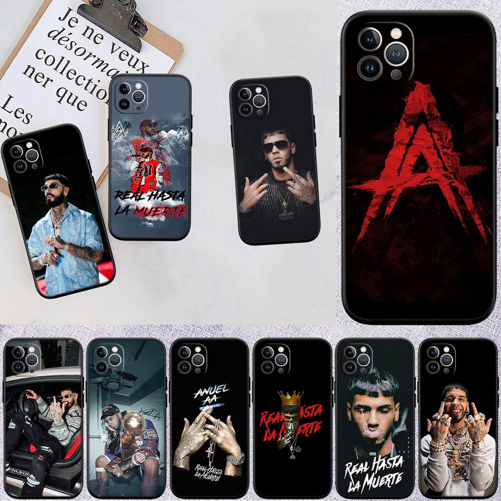 LO11 Anuel AA Soft Shell Handyhülle für Redmi Note 13 14 Pro+ Plus A3 A3X 13X 13C 13R 14S 14C 14R