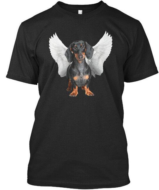 Dachshund Angel T Premium T-Shirt Size S-4XL XXXL