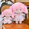 Little Girl Wearing A Skirt Cotton Doll Girl Sleeping Comfort Hug Cloth Doll Girl Heart Birthday Gift