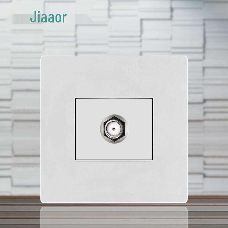 86 Typ Amerikanischer Standard Schalter- und Steckdosenpanel mit Doppel-USB & Typ-C, 3-Loch-Stecker für Japan & Taiwan, Unterputzmontage