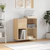 VidaXL Armoire à disques chêne sonoma 84,5x38x89 cm bois d'ingénierie 831767