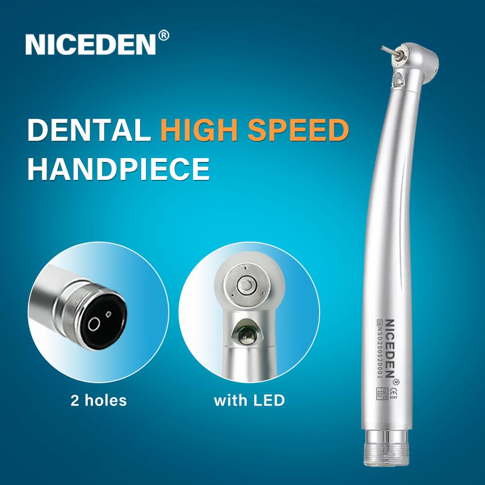 Colorful Dental High Speed Handpiece Dental Equipment Air Tubine Max Style Push Button Type or Key Type Contra Angle