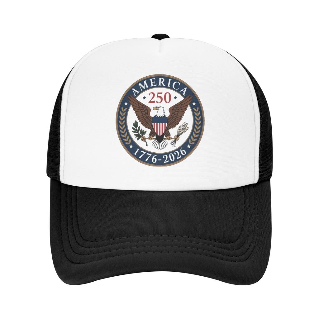 Casual America  Year Anniversary  Golf Cap Unisex Women Trucker Hat  Formal Golf Adjustable Fit Sun Caps