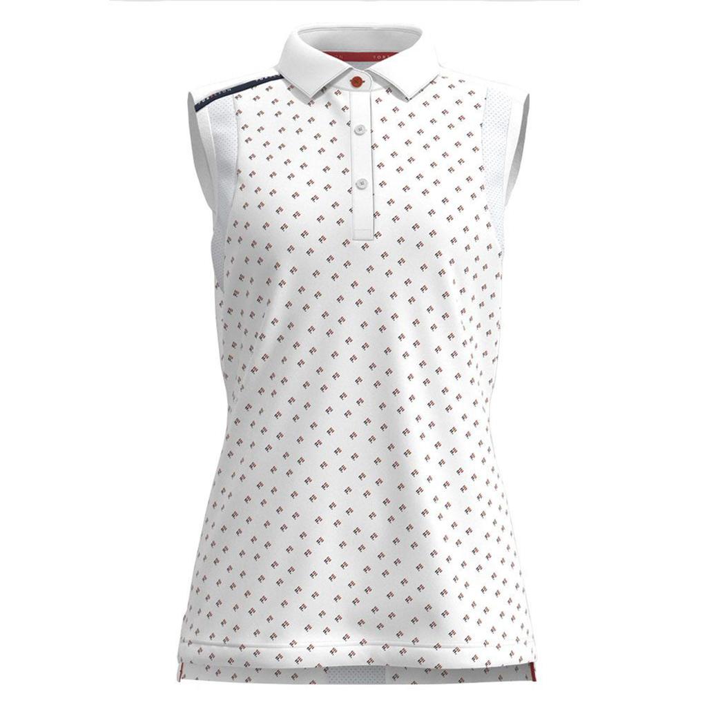 Forelson Womens/Ladies Buckland Patterned Polo Shirt