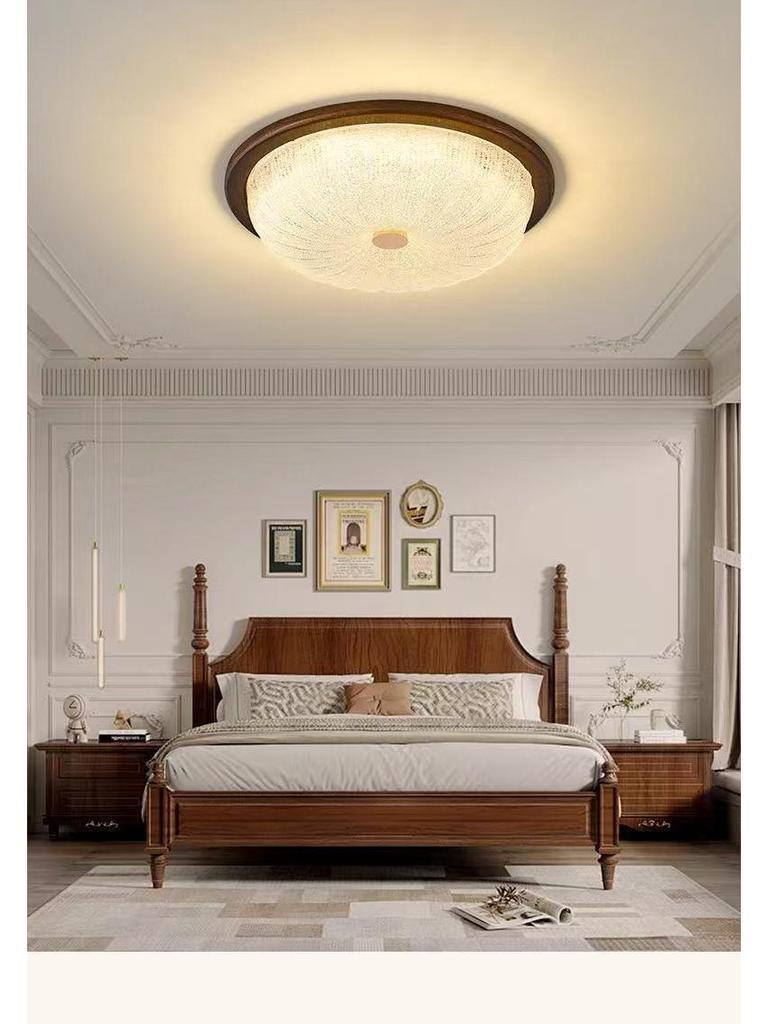 Mid-Century Modern Ceiling Light for Bedroom, Balcony, Stairway & Hallway - 2025 New Round Design.