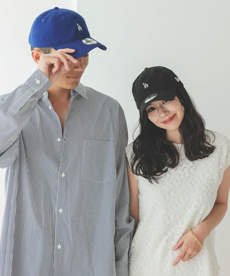 New Era 9TWENTY MLB MINI LOGO DONOBAN Special Edition Cap NY LA Baseball Cap with Mini Adjustable Cross One Size Fits Graphite (14327441) Logo, Size,