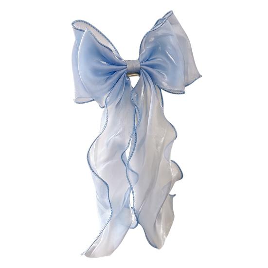 Bow Curtain Straps French Silky Tieback, Window Holders Ties Tieback Backs, Decorative Drape Holdbacks for Home Bedroom Fabric Tiebacks